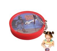 Mini juguete espada - Juego de bromas divertido de 2,36 pulgadas | Accesorio mágico PP 30g - Gadget interactivo Divertido para la con ajustable y efecto realista como regalo de broma