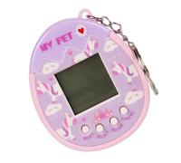 Mini Juguete Virtual Digital: Dispositivo Electrónico De Llavero Para Mascotas, Juego Portátil, Pantalla Interactiva, Diseño Lindo, Fácil Operación Con Control De Sonido | Entretenimiento Divertido Pa