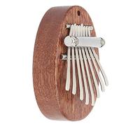 Mini Kalimba Portátil Pulgar Mini Pulgar Piano Dedo Kalimba Piano Lindo Piano de Dedo con 8 Teclas y Exquisitos Colgantes para Niños Amigos y Amantes de la Música