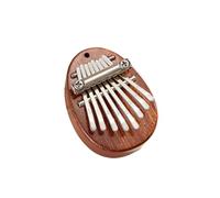 Mini Kalimba Thumb Piano 8 Keys Thumb Piano Finger Keyboard Musical Instrument Piano De Pulgar(Brown 01)
