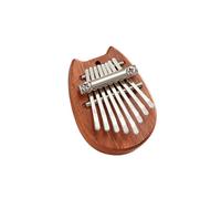 Mini Kalimba Thumb Piano 8 Keys Thumb Piano Finger Keyboard Musical Instrument Piano De Pulgar(Brown 03)