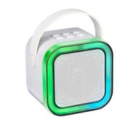 Mini Karaoke Set - Micrófono de Karaoke para niños Bluetooth - Micrófono inalámbrico con 8 Modos Luminosos y 5 Efectos de Voz, Altavoz Karaoke de 5 W para niños y Adultos