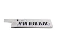 Mini Keytar Teclado Electrónico 37 Teclas Polifonía 32 Notas para Niños Principiantes Piano Portátil Compacto Teclado de Guitarra