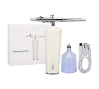 Mini Kit de Aerógrafo Aerógrafo de Mano Recargable Inyector de Oxígeno de Mano Dispositivo de Hidratación Facial Equipo de Belleza