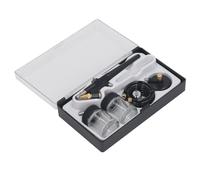 Mini kit de aerógrafo inalámbrico portátil con boquilla de 0,8 mm, base de acción simple, fácil de usar para uñas, pintura modelo y decoración de pasteles