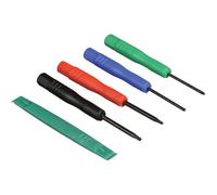 Mini kit de herramientas OWC de 5 piezas para instalaciones de memoria y unidad: destornillador, Philips, T6 y T8 Torx, Spudger'