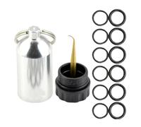 Mini Kit De La Junta Tó De Buceo-12 Sellos Del Kit De Juntas Tóricas, Accesorios De Cilindros De Mini Buceo Portátil | Caja De Anillo De Reemplazo Conjunto De Accesorios Pequeños, Solución De Junt