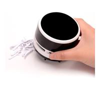 Mini kit de limpieza portátil, aspiradora de escritorio a pilas para recoger migas, diseño silencioso para uso en el hogar y la oficina.