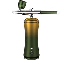 Mini kit de maquillaje de aerógrafo de mano, niebla facial de oxígeno para hidratación facial y corporal, kit de aerógrafo inalámbrico recargable, regalos para herramientas de cuidado facial de la