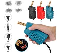 Mini kit de soldador de plástico con 200 grapas calientes, 50 W, reparación de parachoques de coche,