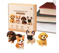 Mini Kit DIY Animales Con Abalorios 3D Fácil Labor 3D De Abalorios Hecha A