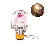 Mini lámpara de gas para acampar al aire libre, linterna colgante para tienda de campaña