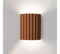 Mini lámpara de pared contemporánea Diseño minimalista de medio cilindro Luces de pared verdes Apliques de pared de yeso de resina for cocina Isla Estudio Mesita de noche Dormitorio Escalera Pasillo L