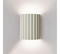 Mini lámpara de pared contemporánea Diseño minimalista de medio cilindro Luces de pared verdes Apliques de pared de yeso de resina for cocina Isla Estudio Mesita de noche Dormitorio Escalera Pasillo L