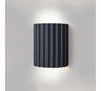 Mini lámpara de pared contemporánea Diseño minimalista de medio cilindro Luces de pared verdes Apliques de pared de yeso de resina for cocina Isla Estudio Mesita de noche Dormitorio Escalera Pasillo L