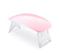 Mini Lámpara De Uñas Led Uv Lámpara 6W Lámpara De Gel Portátil Lámpara De Secador De Uñas Profesional Nail Art Polish Light Manicure Machine Tool Rosa
