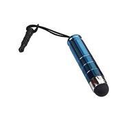 Mini lápiz táctil lápiz Capacitivo Universal portátil lápiz Capacitivo con Clavija de 3,5 mm, Elegante Cabeza Suave, Resistente al Agua, para Smartphone, Tablet Android, Color Azul Oscuro