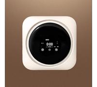 Mini Lavadora Automática De Pared, Lavadora Y Secadora Totalmente Automáticas, Lavadora De Carga Frontal con Capacidad De 3 Kg, Secado a Alta Temperatura De 95 ℃. DesktopModel