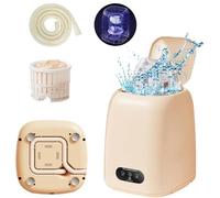 Mini lavadora con centrifugado, pequeña lavadora, máquina de lavado portátil, lavadora de camping, lavadora móvil, camping, viajes [clase energética A]