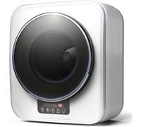 Mini lavadora de pared, lavadora compacta totalmente automática y secadora giratoria para baño o cocina, capacidad de carga de 3 kg