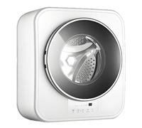 Mini Lavadora Pared,Secadora Ropa Giratoria Portátil,Blanco | Lavadora & Secadora Completamente Automática,Capacidad 3 Kg,Fácil Operar,para Baño,Cocina,Secadora Ropa Independiente