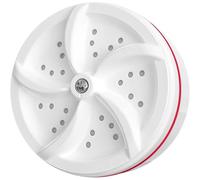 Mini lavadora portátil ultrasónica con cable de datos USB para lavandería personal.