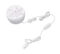 Mini Lavadora ultrasónica Lavadora portátil de turbina USB diseño Circular Impulsor de Alto par para Ropa Calcetines Ropa Interior 5 V 60 W