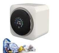 Mini Lavadora Y Secadora PortáTil 2 En 1, Compacta con Pantalla TáCtil Led, Capacidad Lavado 3,5L Y Tambor Acero Inoxidable, Silenciosa, para Viajes, Apartamentos, Dormitorios Y Calcetines,Desktop