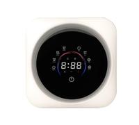Mini lavadora y secadora portátil 2 en 1, diseño de tambor frontal con panel LCD, montaje en pared y escritorio, bañera de acero inoxidable de 3.5 L, tacto inteligente, ideal para ropa pequeña, ropa