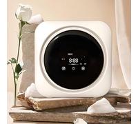 Mini lavadora y secadora, solución compacta de lavandería de montaje en pared para calcetines y ropa interior, diseño que ahorra espacio para uso doméstico