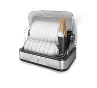 Mini lavavajillas compacto - Control táctil para limpieza, esterilización, secado y almacenamiento de platos, cuencos y tazas - ideal para espacios pequeños (solo seco)
