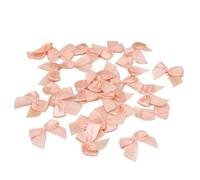 Mini lazo 2 * 2,5 cm pequeño Dacron cinta arco artesanía decoración hecho a mano DIY fiesta arcos Para Costura(200pcs,Color 11)