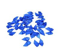 Mini lazo 2 * 2,5 cm pequeño Dacron cinta arco artesanía decoración hecho a mano DIY fiesta arcos Para Costura(50pcs,Color 19)