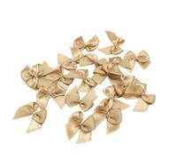 Mini lazo 2 * 2,5 cm pequeño Dacron cinta arco artesanía decoración hecho a mano DIY fiesta arcos Para Costura(200pcs,Color 16)