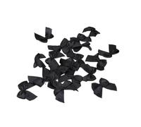 Mini lazo 2 * 2,5 cm pequeño Dacron cinta arco artesanía decoración hecho a mano DIY fiesta arcos Para Costura(100pcs,Color 5)