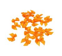 Mini lazo 2 * 2,5 cm pequeño Dacron cinta arco artesanía decoración hecho a mano DIY fiesta arcos Para Costura(50pcs,Color 17)