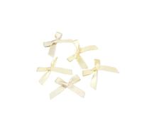 Mini lazo Lazos de cinta, lazo satén pequeño, flor, manualidades, flores, decoración artesanal Para Costura(100pcs,Color 7)