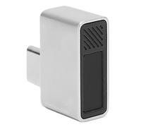 Mini Lector de Huellas Dactilares USB C, Escáner de Huellas Dactilares para Portátil con Detección Táctil de 360° para 7,8,10, Compatible con 10 Huellas Dactilares, Reconocimiento Rápido de 0,