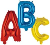 Mini Letter ABC Set SchulstartFoliballon N16 Packaging 30 cm x 40 cm