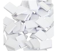 Mini Libro de casa de muñecas en Blanco, 50 Uds., 35 Hojas, pequeño Libro Decorativo para casa a Escala 1:6/1:12, Bricolaje