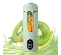 Mini licuadora portátil de 700 ml, recargable por USB de 1500 mAh con 12 cortadores, con 4 modos de corte, licuadoras portátiles para batidos de frutas, batidos, jugos de verduras