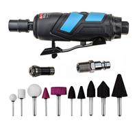 Mini lijadora de aire comprimido 1/4" 25000 rpm lijadora de barra corta