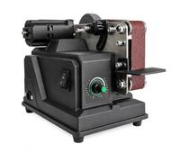 Mini Lijadora De Banda 180 W Con 10 Bandas Lija 533 * 30 Mm BG-3202 | Potencia Ca, Velocidad Variable, Motor Cepillado, 50Hz, 110V, 3.78kg