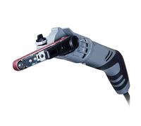 Mini lijadora de banda eléctrica, pequeña máquina de pulido y lijado for bricolaje, lijadora de madera portátil, máquina pulidora de banda