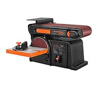 Mini lijadora de banda, máquina de banda abrasiva multifuncional de 550w máquina de lijado de escritorio