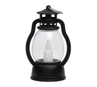 Mini linterna LED vintage con vela, linterna, lámpara decorativa para interiores y exteriores, para Navidad, Navidad, boda, fiesta de cumpleaños, disfraz y luz nocturna festiva