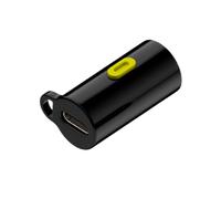 Mini linterna recargable, mini linterna | LED pequeño de alta resistencia -| antorchas recargables tipo C enchufe compacto y juego para viajes, senderismo, camping, hombres mujeres