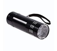 Mini Linternas para Niños, LED de Mano, Luz Negra, Aleación de Aluminio, UV 9 LED, Linterna Ultravioleta, Luz de Fondo, Lámpara de Luz, Linterna Ultravioleta, Lámpara