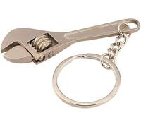 Mini llave inglesa, de cobre, multifuncional, mini metal, ajustable, creativa, llavero, llavero, herramientas de bolsillo ajustables, prácticas llaves ajustables convenientes, llave ajustable