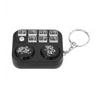 Mini Llavero de DJ con Luz Colorida y Efectos de Sonido Interactivos, Llavero de Regalos de DJ, Regalos de Productor de Música, Llaveros Colgantes de DJ, Joyería de DJ, Llavero